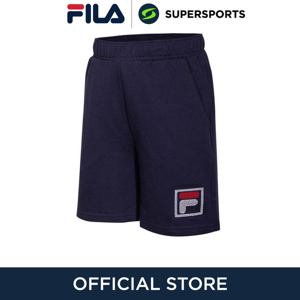 FILA SHP240411B กางเกงลำลองขาสั้นเด็กผู้ชาย