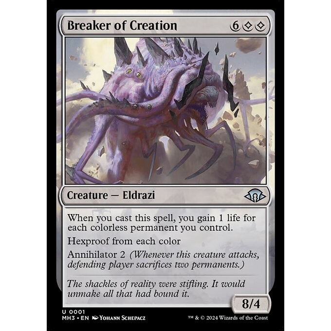 [Modern Horizons 3] - [MH3] - (U) -[Breaker of Creation] -  [2024]