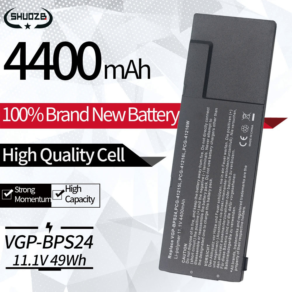 VGP-BPS24 Battery For VAIO SVS S13 S13A S15 VPC-SA VPC-SB VPC-SD VPC-SE VPC-SB18GG pcg-41214v VGP-BP