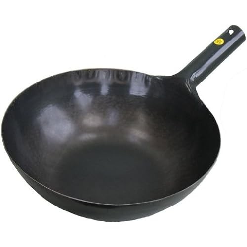 Yamada Kougyoujyo Yamada Kogyosho Iron launch one-handed wok thickness 1.6 mm 33 cm
