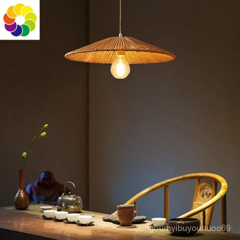 หมวกฟางเชือกป่านสไตล์ญี่ปุ่น Waggyifeng Chaldlight Retro B & B Hotel Tea Room Commercial Nostalgic A