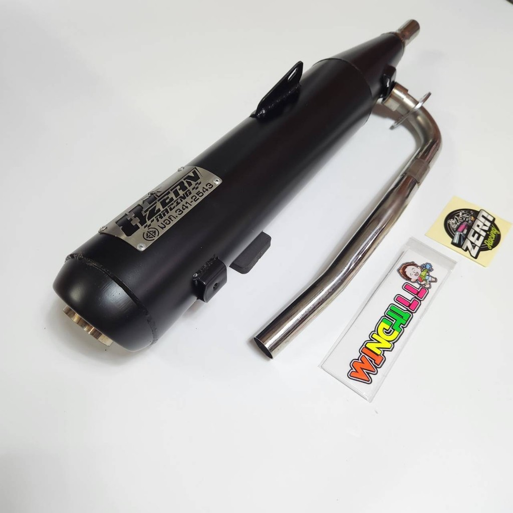 ZERN8.1 ป้ายสแตนเลส ท่อผ่า ผ่าหมก DREAM SUPERCUB ***มี มอก*** ***เงียบ*** เสียงเหมือนท่อชาญสปีด