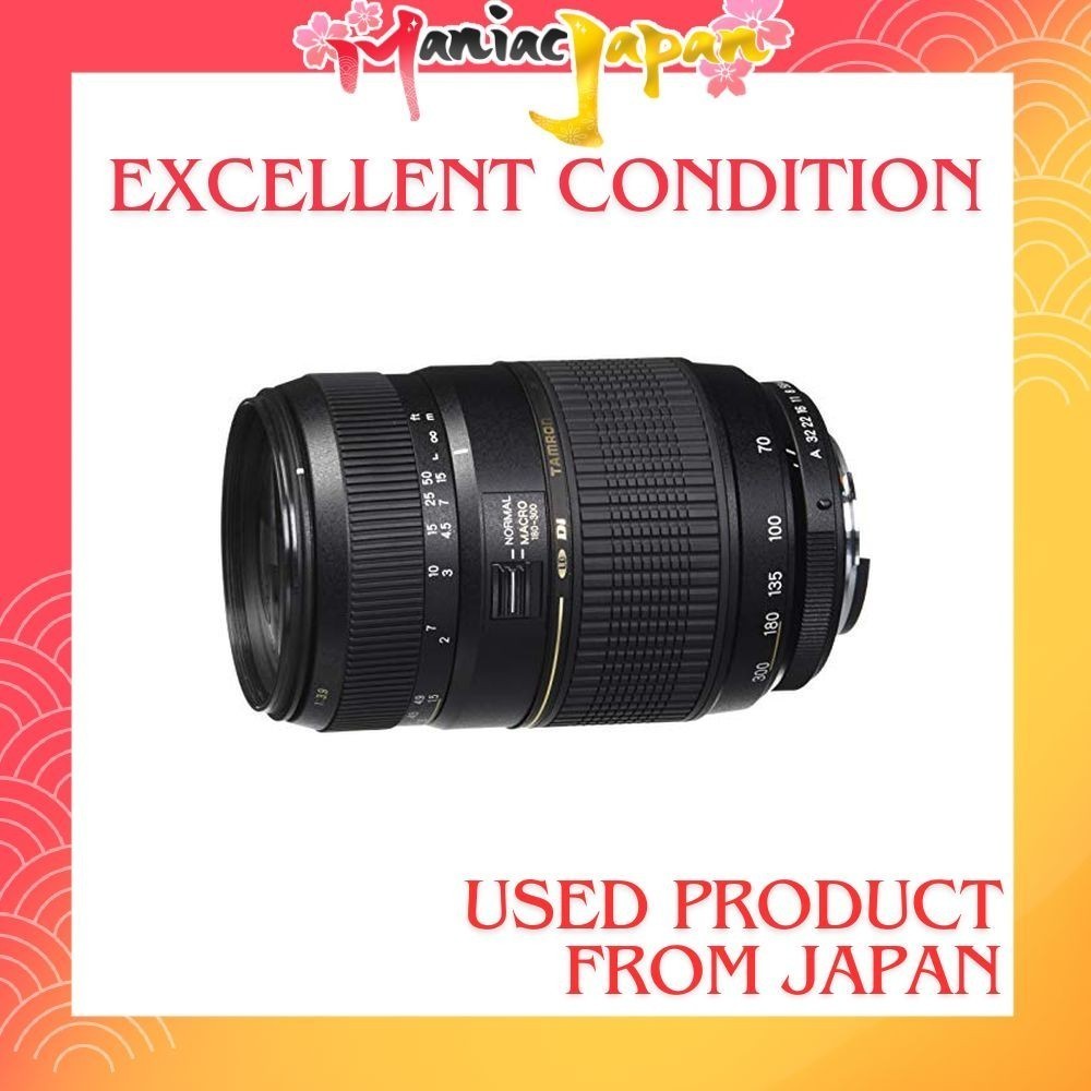 [ กล้องมือสองจากญี่ปุ่น ] เลนส์ซูมเทเลโฟโต้ TAMRON AF70-300mm F4-5.6 Di MACRO สำหรับ Pentax Full Fra