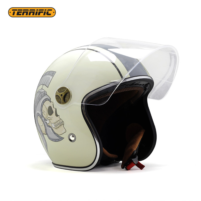 New Arrival Cool Shapes Led Motor Cycle Helmet Motorcycle Riding Led Helmet Face Light