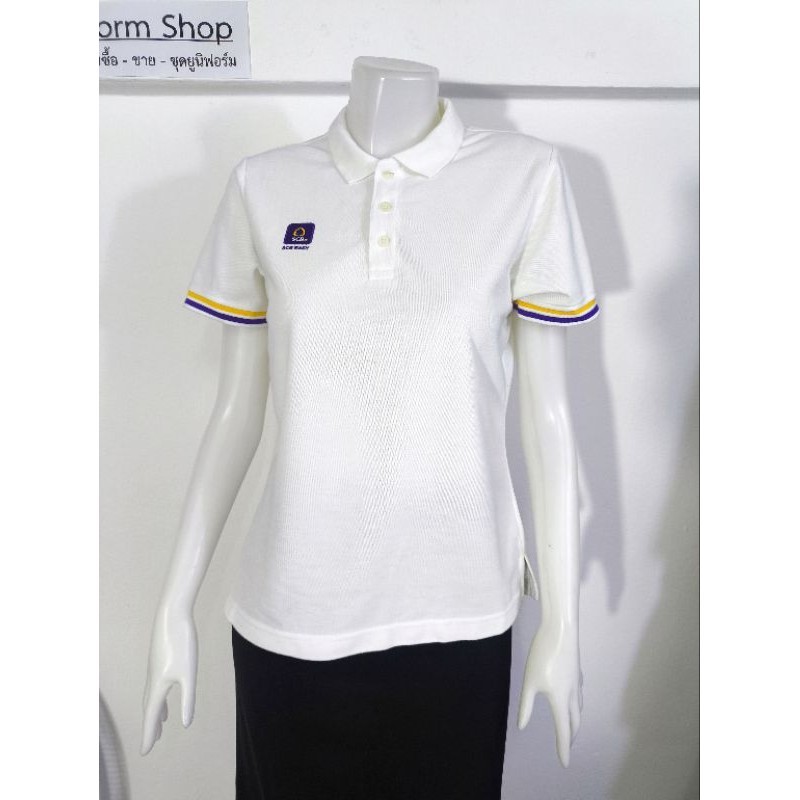 เสื้อฟอร์ม พนักงานธนาคารไทยพาณิชย์ SCB Easy มือสอง