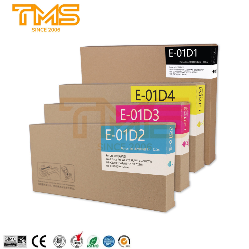 T01D1 01D1 T01D2 T01D3 T01D4 ink Bag Cartridge C13T01D100 C13T01D200 C13T01D300 C13T01D400 for Epson