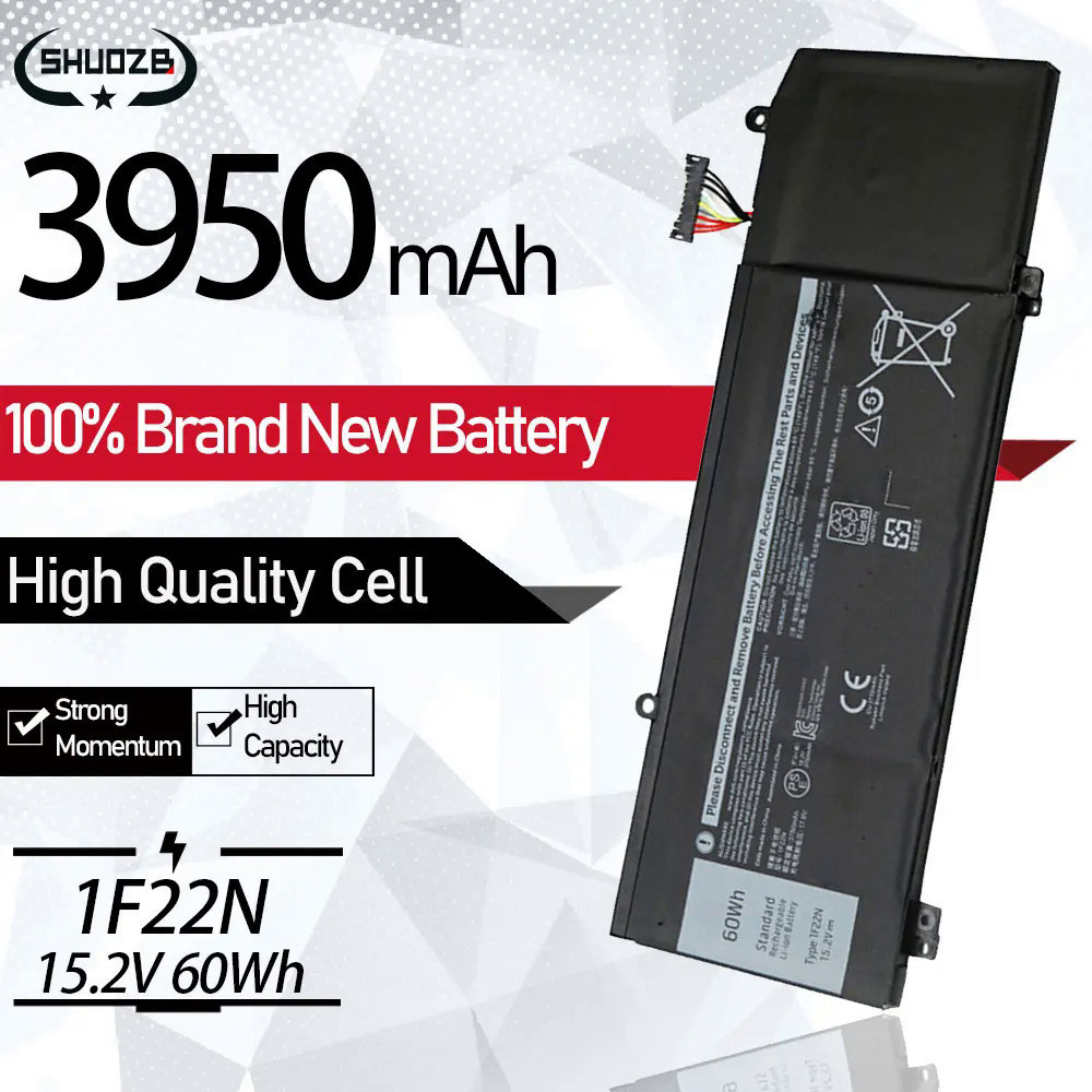 1F22N JJPFK HYWXJ XRGXX Battery For Dell Alienware 2018 Orion M15 M17 R1 P82F P40E P79F P37E G5 15 5