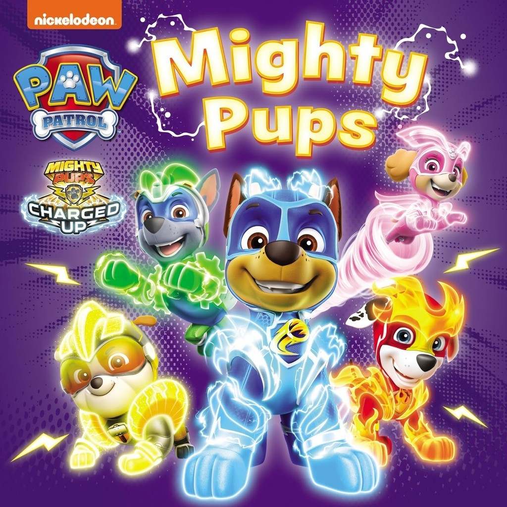หนังสืออังกฤษใหม่ PAW Patrol Mighty Pups Board Book (Board Book) [Hardcover]