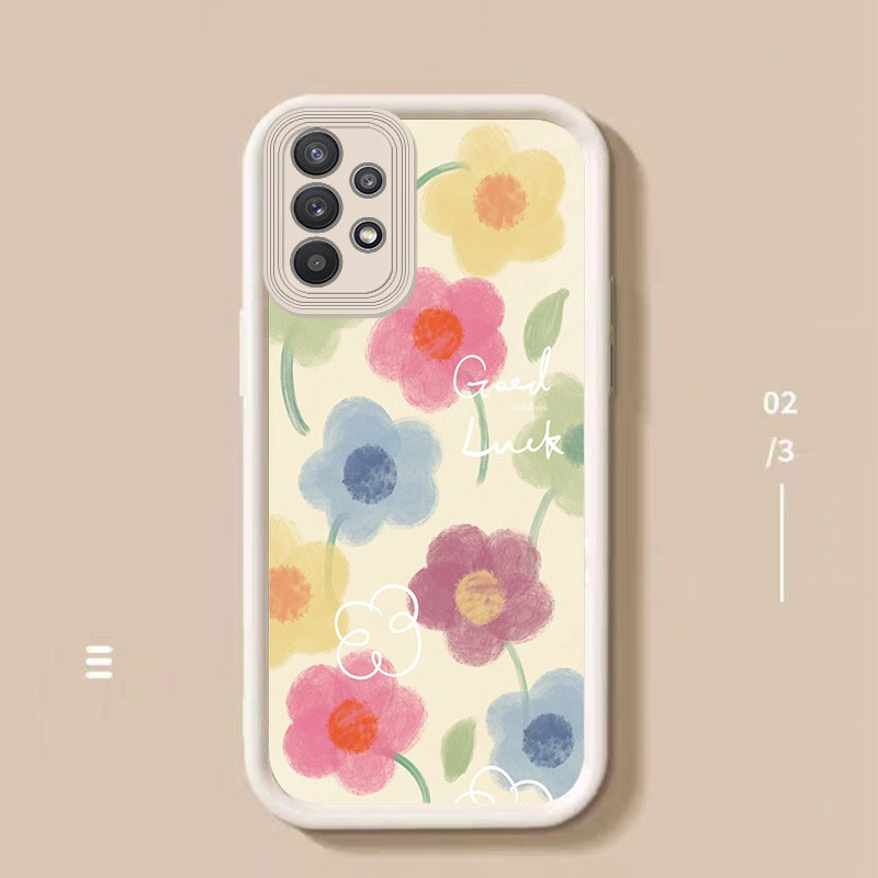 ดอกไม้หลากสี เคส Samsung A52 S A54 A53 A51 A50 S A34 A33 A32 A31 A30 S A25 A24 A23 A21S h3b1151