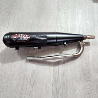 ท่อเวฟ110i เควิน ท่อผ่าหมกเงียบ WAVE110i 2021-2024 LED สำหรั…