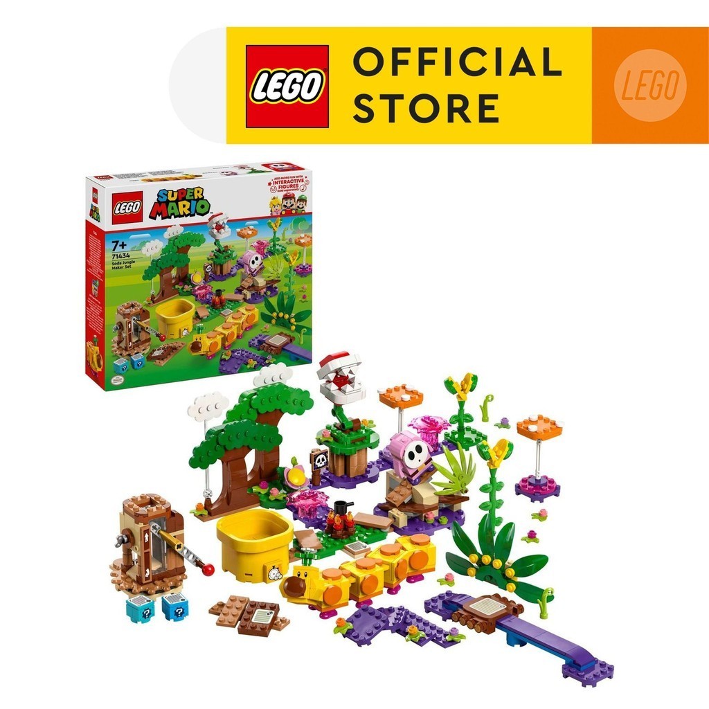 LEGO Super Mario 71434 Soda Jungle Maker Set (598 Pieces)