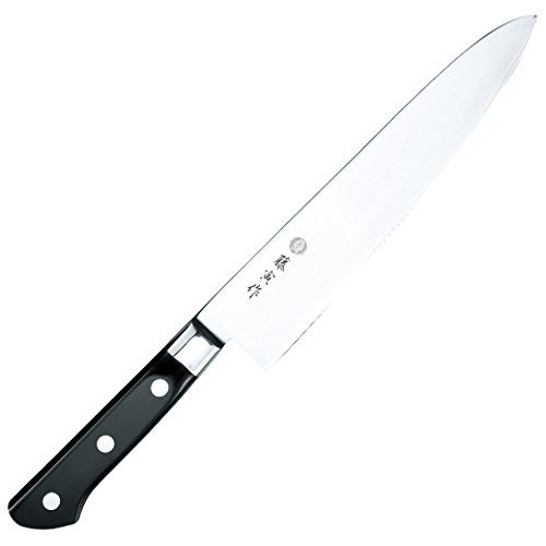 Tojiro Fujitora Gyuto 210mm Made in Japan Cobalt Alloy Steel Double Edge Chef Knife ที่สามารถใช้ได้ไ