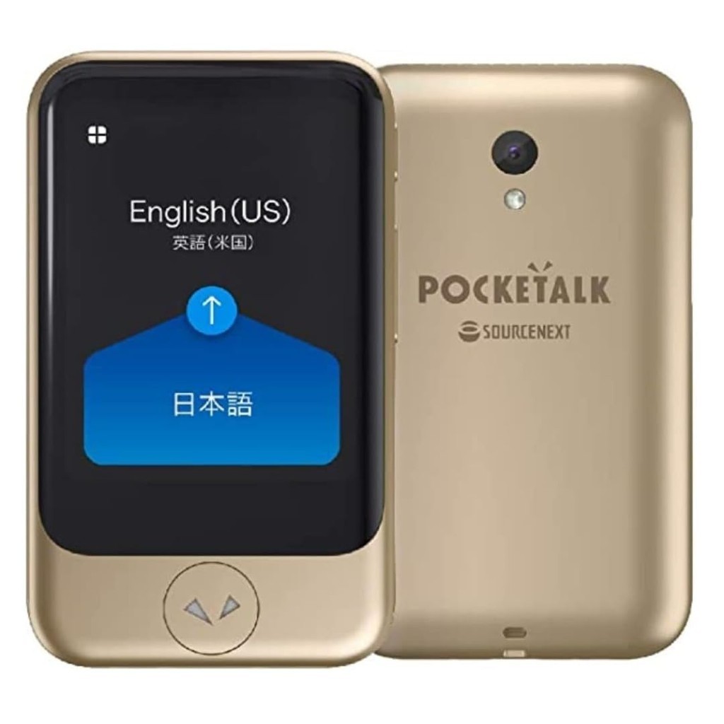 POCKETALK S Pocketalk Translator Global Communication 2 Years Blackblackตัวเครื่องหลักเฉพาะผลิตภัณฑ์