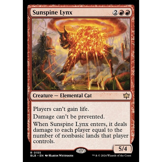 [Bloomburrow] - [BLB] - (R) - [Sunspine Lynx] - [2024]