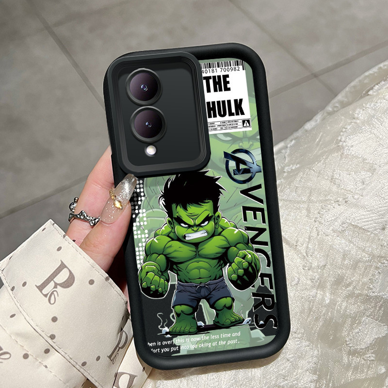 เคสสำหรับ VIVO Y17S Y36i 5G G2 5G Y28 5G เคสป้องกันลายฮักักและไอรอนแมนน่ารักดีไ