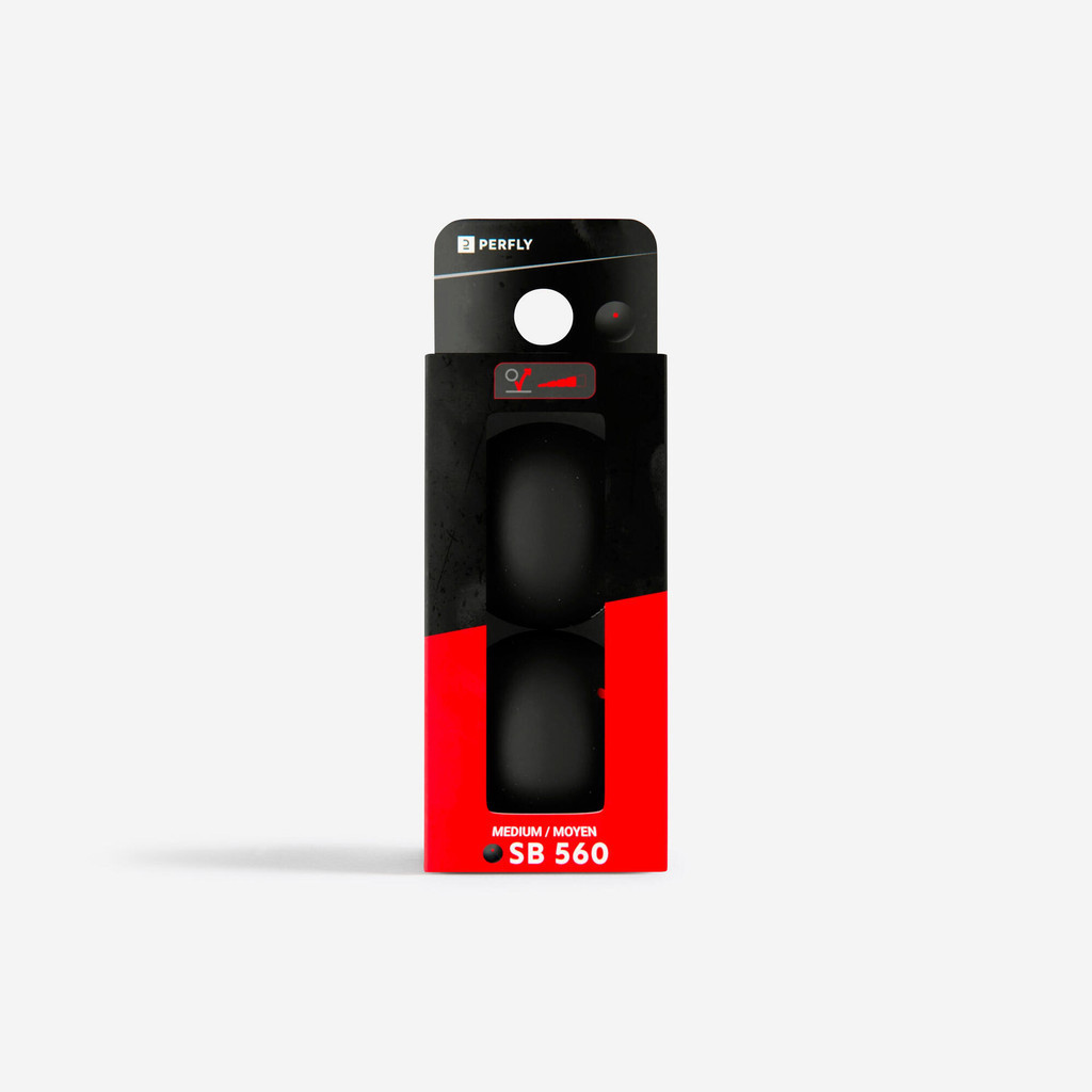 OPFEEL - ลูกสควอชรุ่น SB 560 แพ็คคู่ (จุดสีแดง) - Red Dot Squash Balls SB 560 Twin-Pack