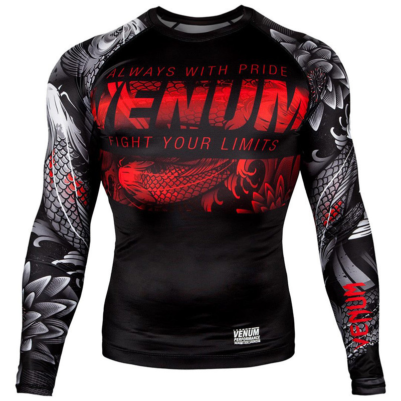 【COD】Mens Compression Shirt 3D Printed T-shirts Long Sleeve Quick Dry Fitness Sport Tops