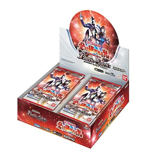 [นำเข้าจากประเทศญี่ปุ่น] BANDAI Battle Spirits Collaboration Booster Ultraman Inherited Light Boost