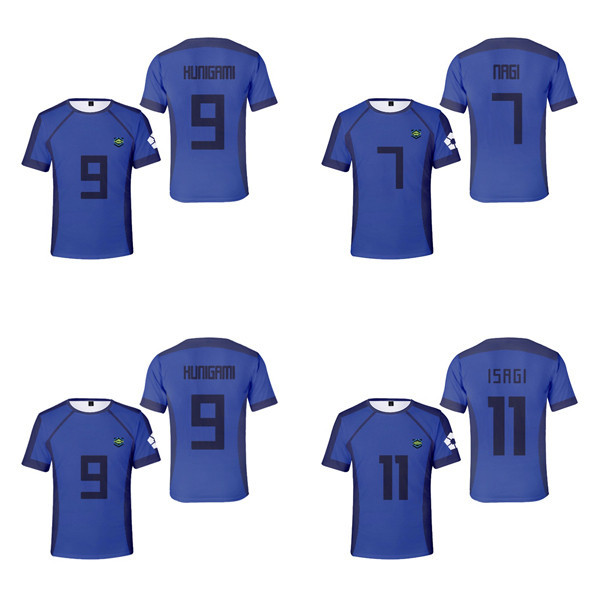 【COD】2023 newBLUE LOCK Isagi Yoichi T Shirt Women Men Harajuku Short Sleeve Funny balart Graphic Tee