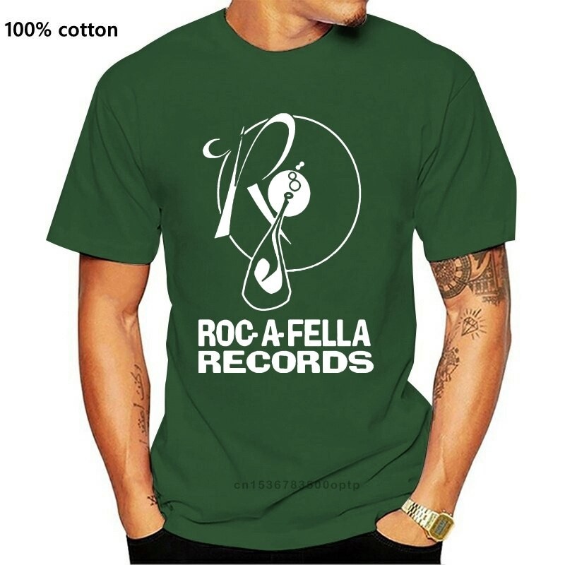 【COD】Clothing Rocafella Records Logo T Shirt 5451