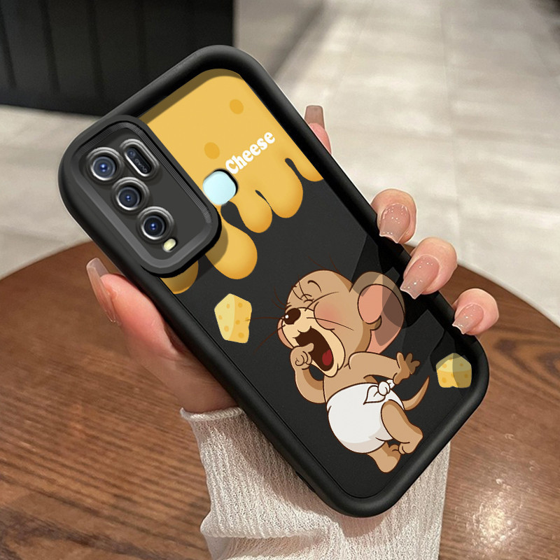 เคสสำหรับ VIVO Y50 VIVO Y30 VIVO Y30i เคสครอบปกป้องซิลิโคนป้องกันรอยขีดข่วนลาย
