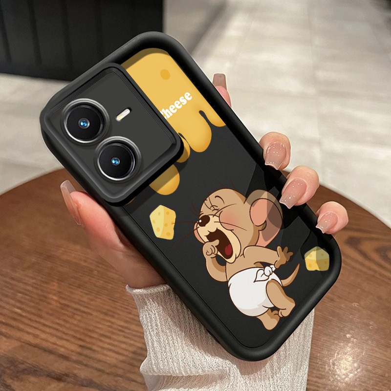 เคสสำหรับ VIVO Y22 VIVO Y22s เคสครอบปกป้องซิลิโคนป้องกันรอยขีดข่วนลาย