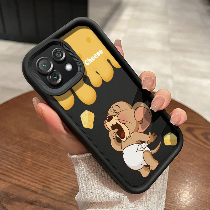 เคสสำหรับ Xiaomi 11 Lite 4G 11 Lite 5G Ne เคสครอบปกป้องซิลิโคนป้องกันรอยขีดข่วนลาย
