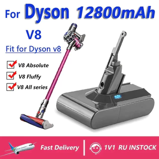 สำหรับ Dyson 6000MAh V8 21.6โวลต์แบตเตอรี่ลิเธียมเครื่องดูดฝุ่นแบตเตอรี่แบบชาร์จไฟได้เครื่องมือแบตเตอรี