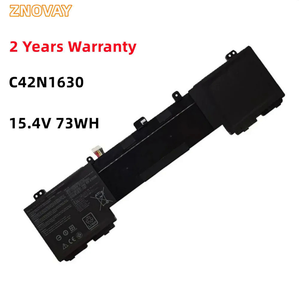 ZNOVAY C42PHCH UX550VE-BN013T 15.4V 73WH แบตเตอรี่แล็ปท็อปสำหรับ Asus Zenbook Pro UX550 UX550VD C42N