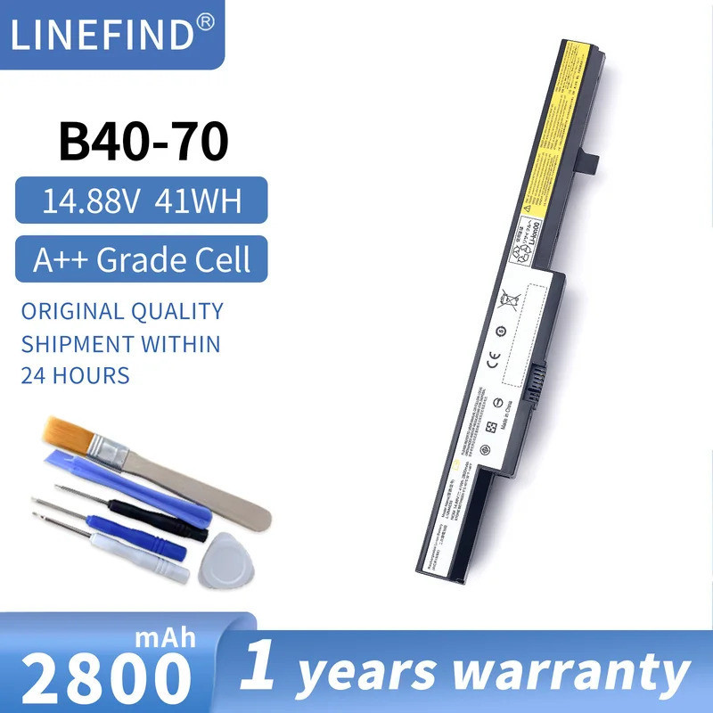 สำหรับ Lenovo B50-70 B40-70 B50-30 B50-45 B40-30 L13M4A01 N40-70 L13L4A01 L13S4A01 2200MAh 14.8V