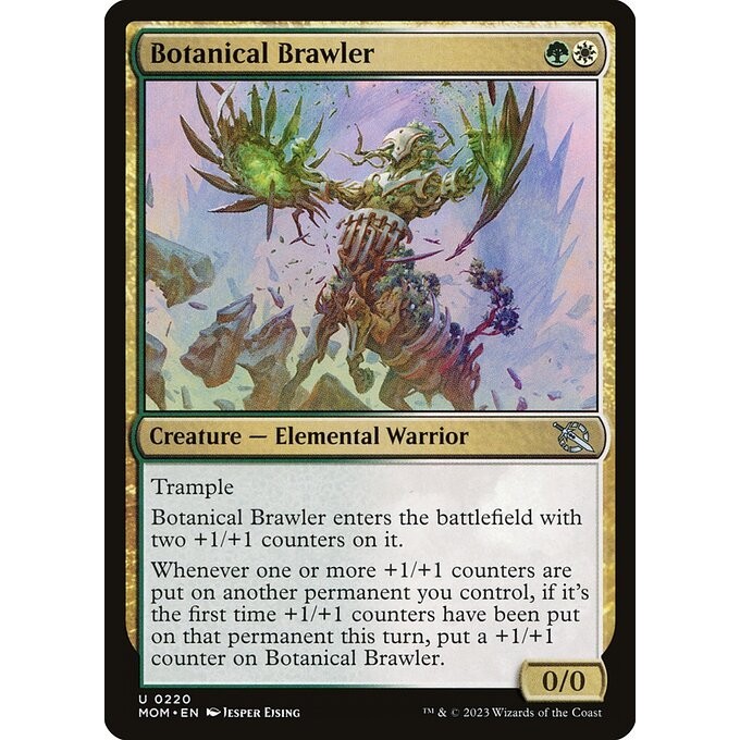 [March of the Machine] - [MOM] - (U) -[Botanical Brawler] -  [2023]