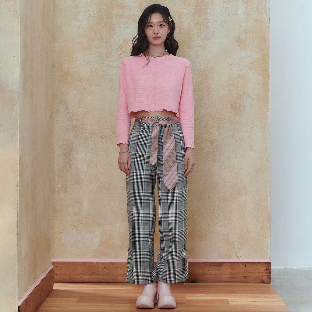 JELLYPLEASE - (limited) NARA - straight pants