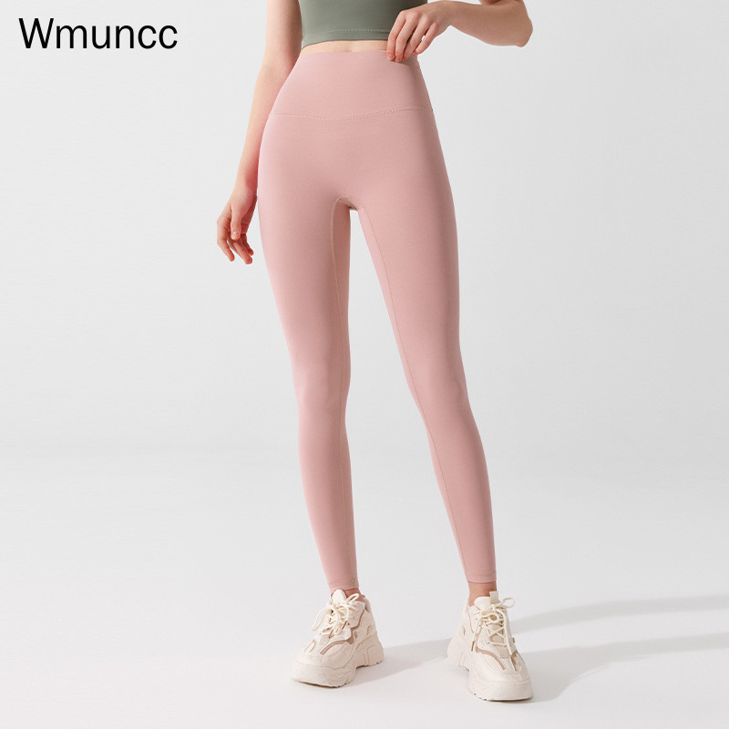 Wmuncc กางเกงโยคะ เอวสูง ป้องกันแบคทีเรีย เหมาะกับใส่ออกกําลังกาย สําหรับผู้หญิง