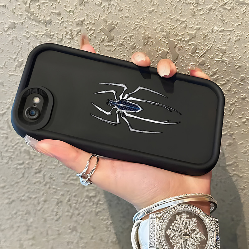 เคสสำหรับ iPhone 6 Plus 6s Plus 7 Plus 8 Plus SE 2020 เคสครแมงมุมค้างคาวป้องกันการตก