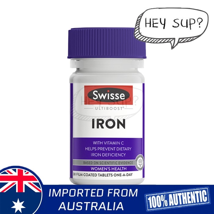 Swisse Ultiboost Iron Supplement 30cap