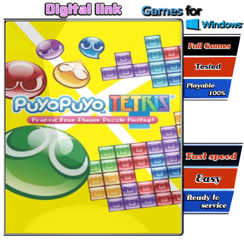 Puyo Puyo Tetris เกม PC Game คอมพิวเตอร์ USB เสียบเล่นได้เลย