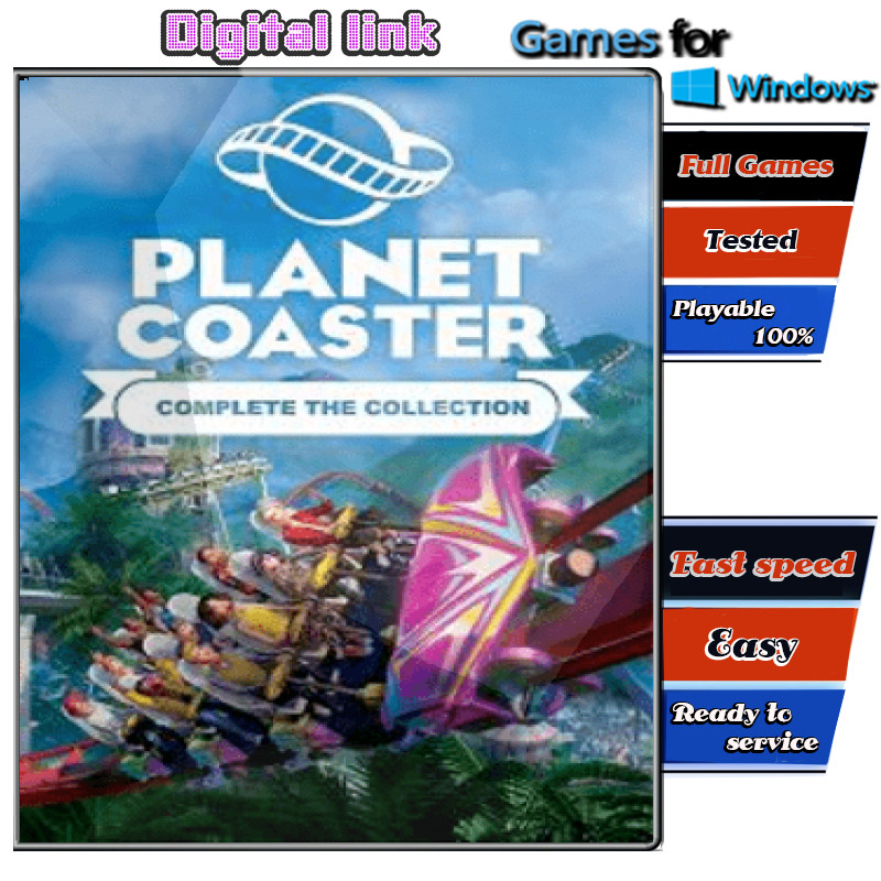 Planet Coaster Thrillseeker Edition เกม PC Game คอมพิวเตอร์ USB เสียบเล่นได้เลย