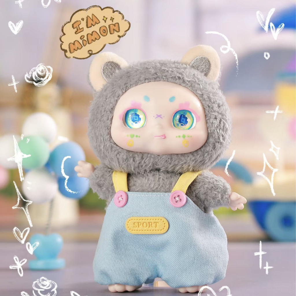 พร้อมส่ง🌠🧸กล่องสุ่ม Kimmon v6 I'm Mimon คิมม่อน ไอแอมมิมอน🧸ตุ๊กตาขนนุ่มนิ่มน่าร๊าก🎁1 จุ่ม🌟ลุ้นซีเครท🪽