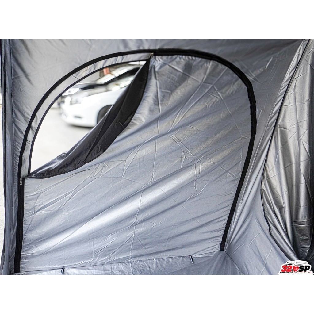 มีของพร้อมส่ง!! เต้นท์สนามติดรถยนต์ EV เต้นท์รถไฟฟ้า เต้นท์สปริงติดรถยนต์ เล็กพกพาง่าย ใช้งานสะดวก ส่งไว!! 320sp - รูปที่ 3