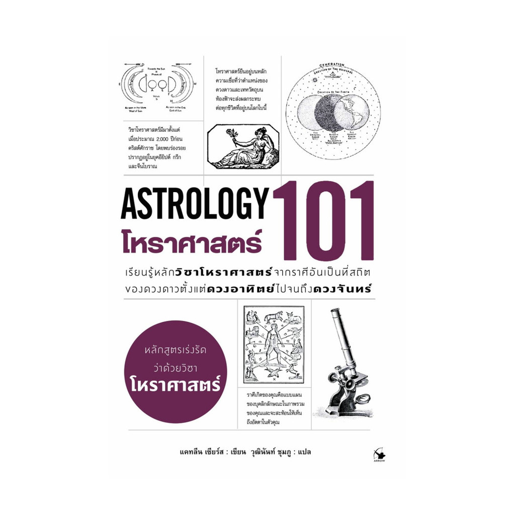 หนังสือ โหราศาสตร์ 101 (ASTROLOGY 101)  ผู้แต่ง  แคทลีน เซียร์ส