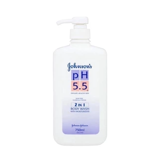 Johnson's pH 5.5 2-in-1 Body Wash with Moisturizer 750 mL จอห์นสัน ครีมอาบน้ำ
