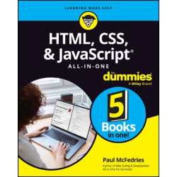 HTML, CSS, & JavaScript All-in-One for Dummies [Paperback]