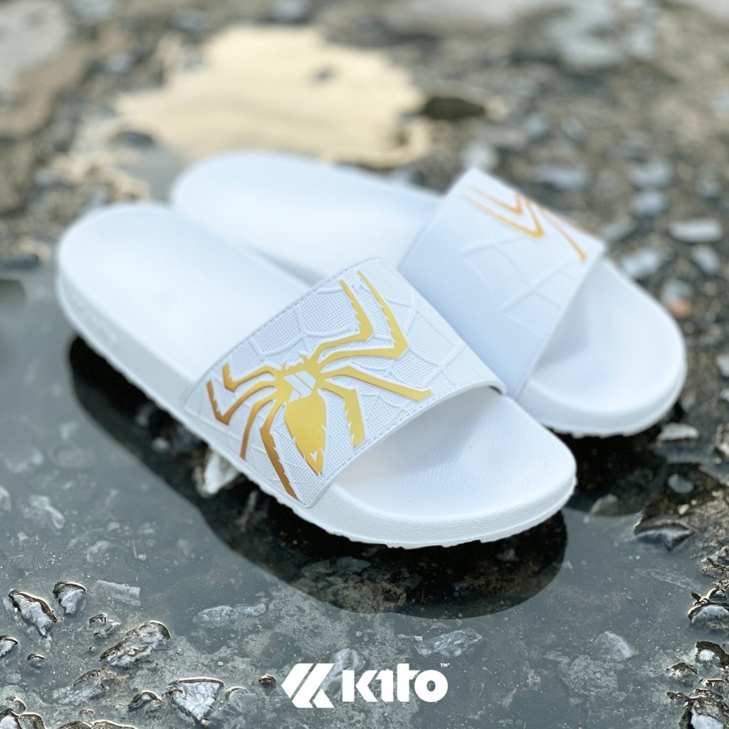 🔥Kito AH93 Spider รองเท้าแตะ Unisex รุ่น ไซส์ 36-43 สี ดำ น้ำเงิน กรม แดง ขาว เหลือง maksim