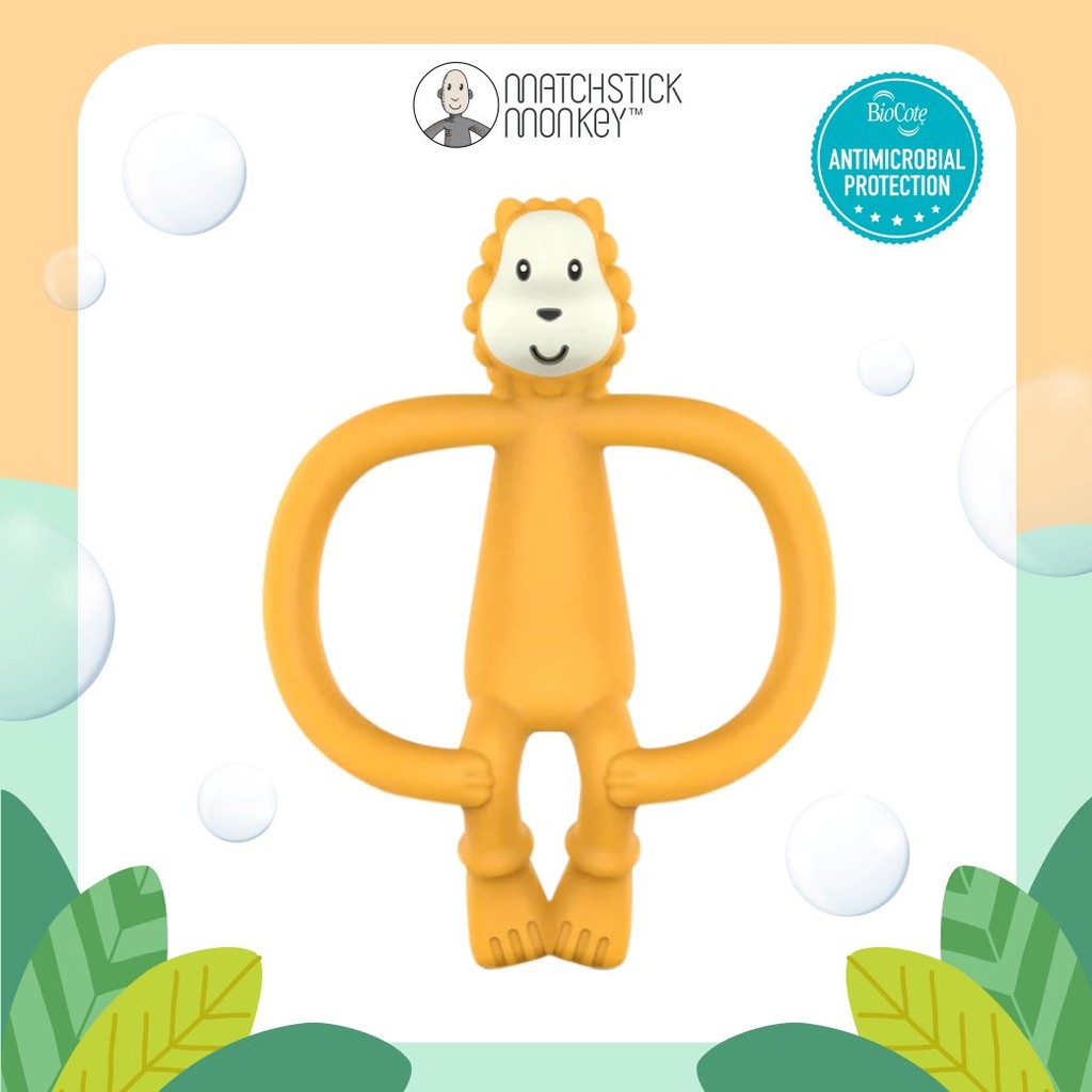 Matchstick Monkey Animal Teething Toys  _ยางกัดและของเล่นเเบรนด์ Matchstick Monkey _ Ludo Lion
