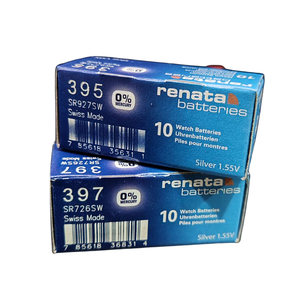 ถ่านกระดุม renata(รีนาต้า) 371 SR920SW  1.55V Swiss Made ของแท้​ แบ่งขายจำนวน 1ก้อน