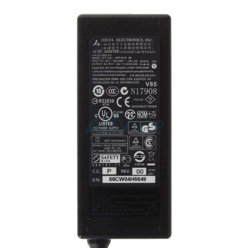 Adapter N/B ACER (G, 5.5*1.7mm) 19V (65W) 3.42A GENUINE – A0110585 ราคา ถูกที่สุด ดีลบีเคเค แกลเลอรีภาพที่ 2