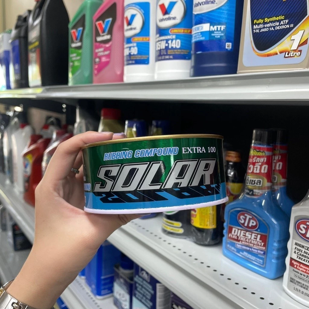 ยาขัดโปลียูรีเทรน น้ำยาขัดลบรอย ยาขัดสิ่งสกปรกบนผิวรถ SOLAR EXTRA 100 ขนาด 500g thumbnail 4