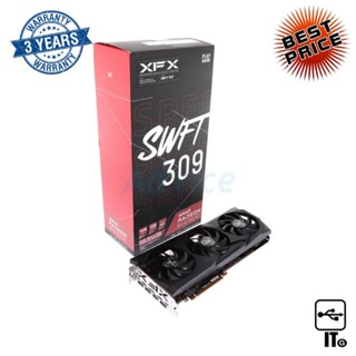 VGA XFX RADEON RX 6700XT SWFT309 - 12GB GDDR6 [RX-67XTYJFDV] ประกัน 3Y การ์ดจอ กราฟิกการ์ด