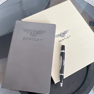 BENTLEY ชุดสมุดบันทึกใหม่เอี่ยมปากกาเจล + กล่องของขวัญโน๊ตบุ๊ค