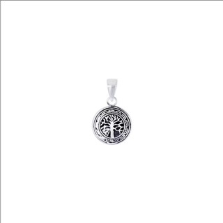 Silver Oxidized Tree Of Life Pendant/จี้เงินออกซิไดซ์ต้นไม้แห่งชีวิต